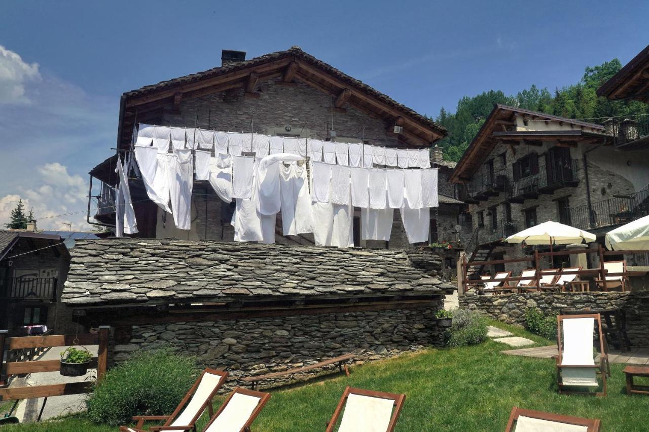 Pensione Albergo Diffuso Ceaglio Valle Maira Marmora Luaran gambar